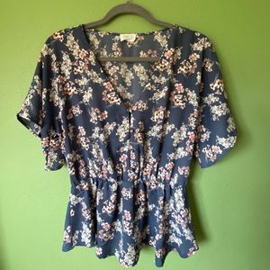Floral blouse